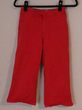 Vintage Y2K MUDD JEANS Red Wide Leg Flared Cotton Denim Pants - size 10